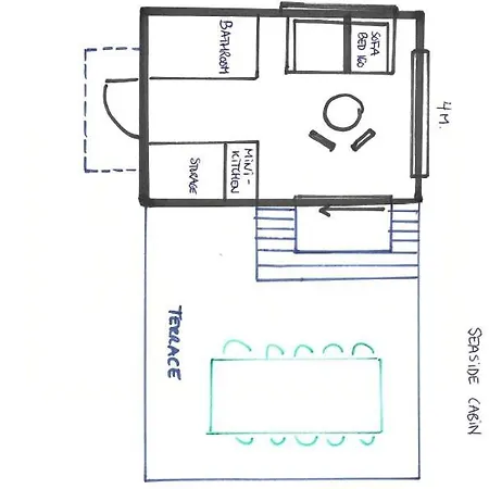 Ferienhaus Tiny In Vesteralen Bo i Vesteralen